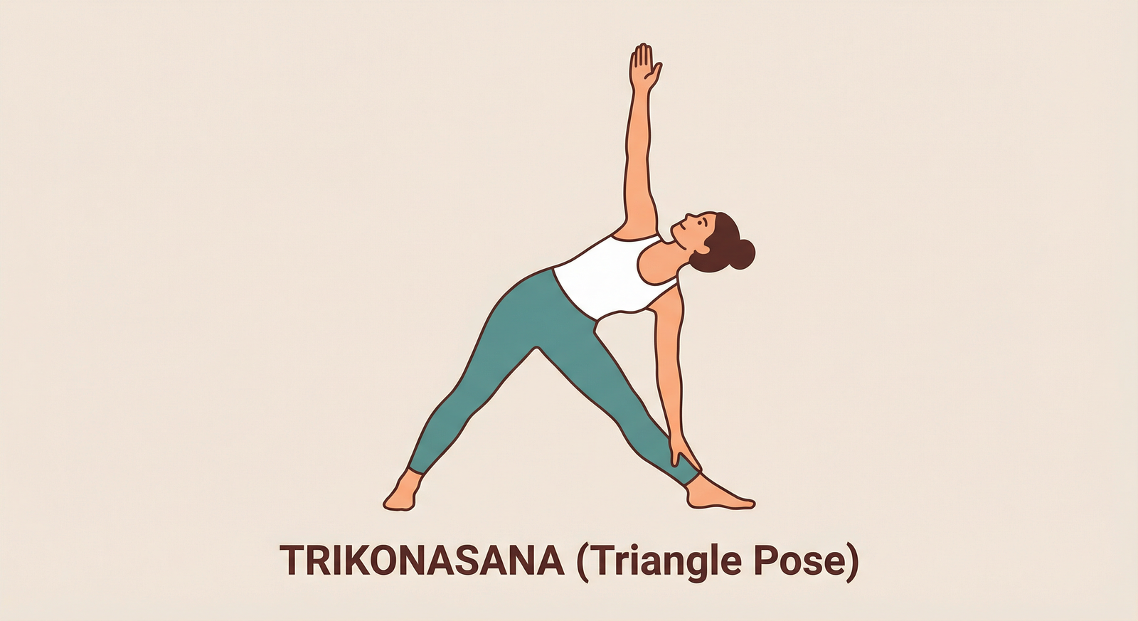 Trikonasana Triangle Pose